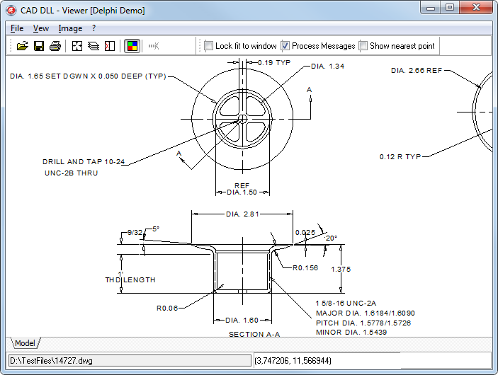 CAD DLL Viewer