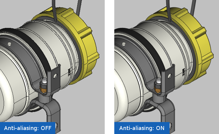 Anti-aliasing on/off